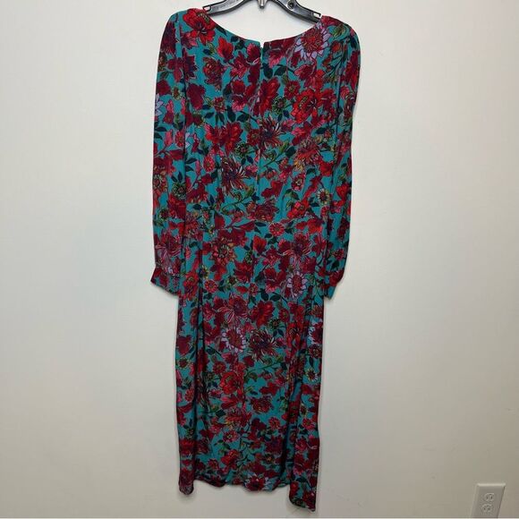 Talbots Side Tie Midi Dress 4 - Picture 6 of 8